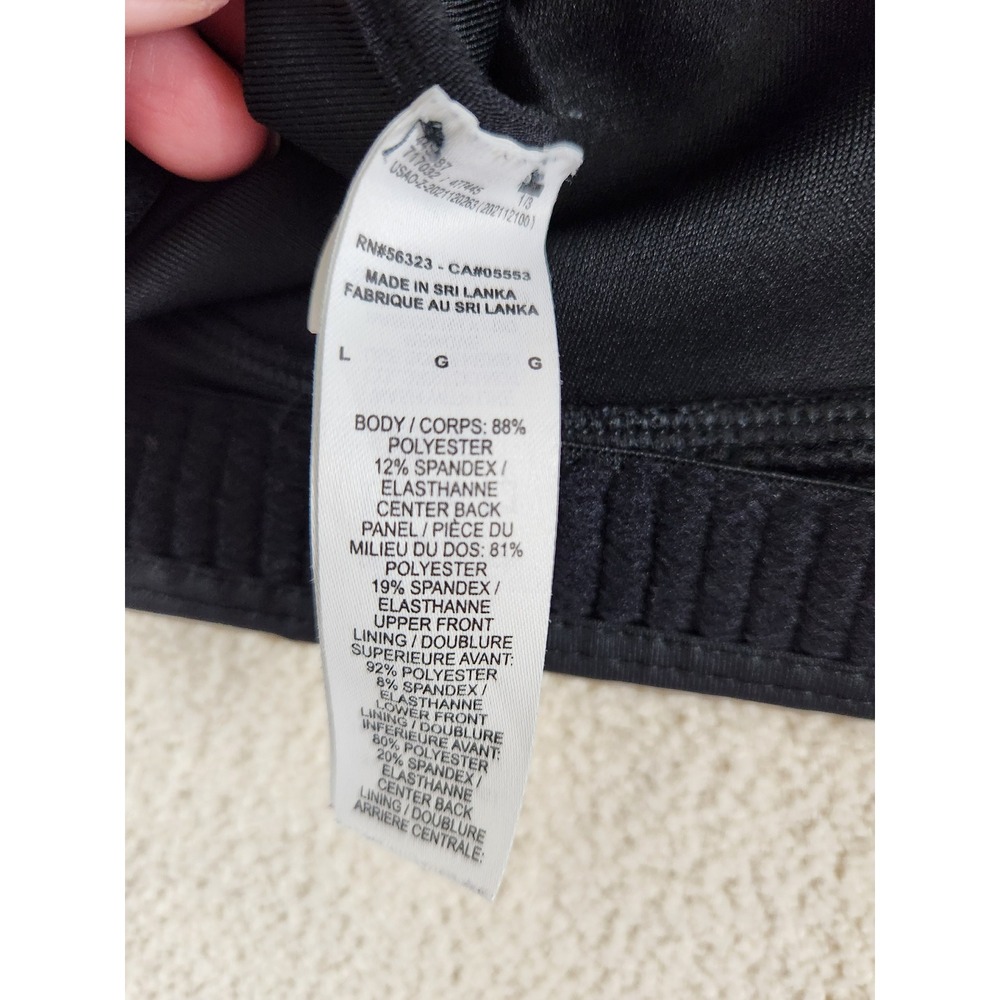 Womens Black Nike Racerback Sports Bra Size Large - Picture 4 of 5